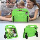 For Samsung Galaxy Tab S7 / S8 Children EVA Shockproof Tablet Case with Thumb Bracket(Green) - 2