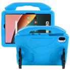 For Samsung Galaxy Tab S7 / S8 Children EVA Shockproof Tablet Case with Thumb Bracket(Blue) - 1