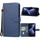 For Tecno Pova 5 Pro Leather Phone Case(Blue) - 1