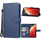 For Tecno Camon 30 4G/5G Leather Phone Case(Blue) - 1