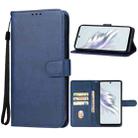 For Tecno Spark 20 Pro 5G Leather Phone Case(Blue) - 1