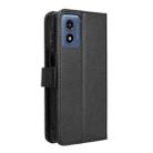 For Motorola Moto G Play 4G 2024 Diamond Texture Leather Phone Case(Black) - 3