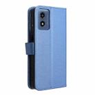 For Motorola Moto G Play 4G 2024 Diamond Texture Leather Phone Case(Blue) - 3