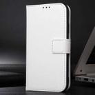 For Motorola Edge 50 Fusion Diamond Texture Leather Phone Case(White) - 2