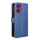 For Motorola Edge 50 Fusion Diamond Texture Leather Phone Case(Blue) - 3