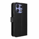 For Motorola Edge 50 Pro Diamond Texture Leather Phone Case(Black) - 3