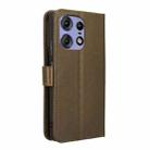 For Motorola Edge 50 Pro Diamond Texture Leather Phone Case(Brown) - 3