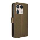 For Motorola Edge 50 Ultra / Moto X50 Ultra Diamond Texture Leather Phone Case(Brown) - 3