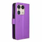 For Motorola Edge 50 Ultra / Moto X50 Ultra Diamond Texture Leather Phone Case(Purple) - 3