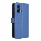 For Motorola Moto G85 5G / S50 Neo 5G Diamond Texture Leather Phone Case(Blue) - 3