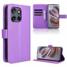 For Motorola Moto S50 5G / Edge 50 Neo Diamond Texture Leather Phone Case(Purple) - 1