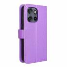 For Motorola Moto S50 5G / Edge 50 Neo Diamond Texture Leather Phone Case(Purple) - 3