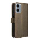 For Motorola Moto G45 5G Diamond Texture Leather Phone Case(Brown) - 3