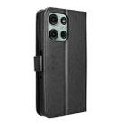 For Motorola Moto G75 5G Diamond Texture Leather Phone Case(Black) - 3