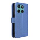 For Motorola Edge 60 Fusion Diamond Texture Leather Phone Case(Blue) - 3