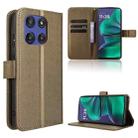For Motorola Moto G Stylus 5G 2025 Diamond Texture Leather Phone Case(Brown) - 1