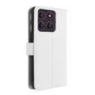For Motorola Edge 60 Pro Diamond Texture Leather Phone Case(White) - 3