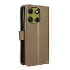 For Motorola Moto G86 5G Diamond Texture Leather Phone Case(Brown) - 3