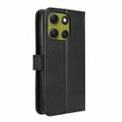 For Motorola Moto G86 Power 5G Diamond Texture Leather Phone Case(Black) - 3