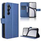 For Realme C65 4G Diamond Texture Leather Phone Case(Blue) - 1