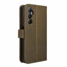 For Realme C65 4G Diamond Texture Leather Phone Case(Brown) - 3