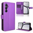 For Realme C65 4G Diamond Texture Leather Phone Case(Purple) - 1