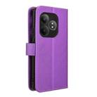 For Realme GT Neo6 SE 5G Diamond Texture Leather Phone Case(Purple) - 3