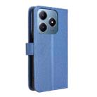 For Realme C63 4G / C61 4G / Narzo N63 4G Diamond Texture Leather Phone Case(Blue) - 3