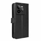 For Realme GT 7 Pro 5G Diamond Texture Leather Phone Case(Black) - 3