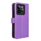 For Realme GT 7 Pro 5G Diamond Texture Leather Phone Case(Purple) - 3