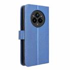For Realme 14 Pro+ 5G Diamond Texture Leather Phone Case(Blue) - 3