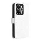 For Realme 14 5G Diamond Texture Leather Phone Case(White) - 3