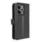 For Realme 14 5G Diamond Texture Leather Phone Case(Black) - 3
