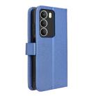 For Realme 14x 5G Malaysia / V70 Diamond Texture Leather Phone Case(Blue) - 3