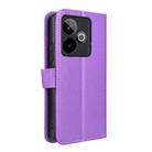 For Realme GT 7 5G Diamond Texture Leather Phone Case(Purple) - 3