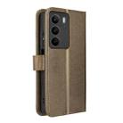 For Realme C71 4G Diamond Texture Leather Phone Case(Brown) - 3