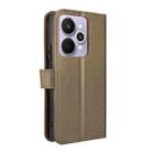 For Realme 15 5G / 15 Pro 5G Diamond Texture Leather Phone Case(Brown) - 3