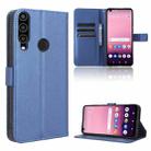 For Orbic Magic 5G R678EL Diamond Texture Leather Phone Case(Blue) - 1