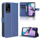 For TCL ION X Diamond Texture Leather Phone Case(Blue) - 1