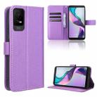 For TCL ION X Diamond Texture Leather Phone Case(Purple) - 1