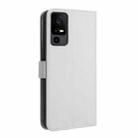 For TCL 40 XE 5G /40 NxtPaper 5G Diamond Texture Leather Phone Case(White) - 3