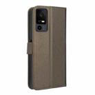 For TCL 40 XE 5G /40 NxtPaper 5G Diamond Texture Leather Phone Case(Brown) - 3