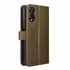 For TCL 50 5G Diamond Texture Leather Phone Case(Brown) - 3