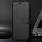 For TCL 50 SE 4G Diamond Texture Leather Phone Case(Black) - 2
