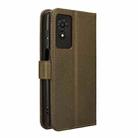 For TCL 501 4G Diamond Texture Leather Phone Case(Brown) - 3