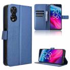 For TCL 505 4G Diamond Texture Leather Phone Case(Blue) - 1