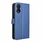 For TCL 505 4G Diamond Texture Leather Phone Case(Blue) - 3