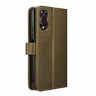 For TCL 505 4G Diamond Texture Leather Phone Case(Brown) - 3