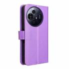 For TCL 50 NxtPaper 5G Diamond Texture Leather Phone Case(Purple) - 3