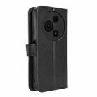 For TCL 605 / 60 SE Diamond Texture Leather Phone Case(Black) - 3